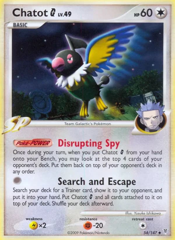 Chatot G 54/147 from Supreme Victors