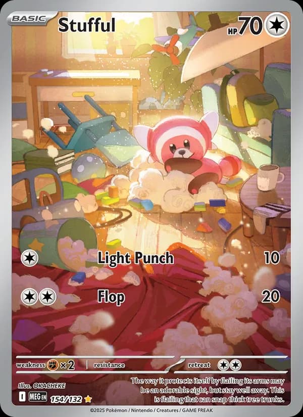 Stufful 154/132 from Mega Evolution