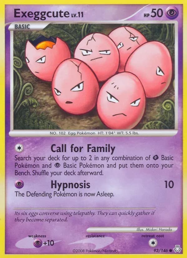 Exeggcute 93/146 from Legends Awakened
