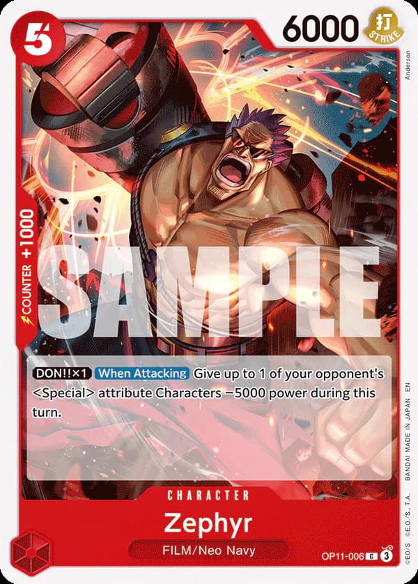 Zephyr OP11-006 Standard printing