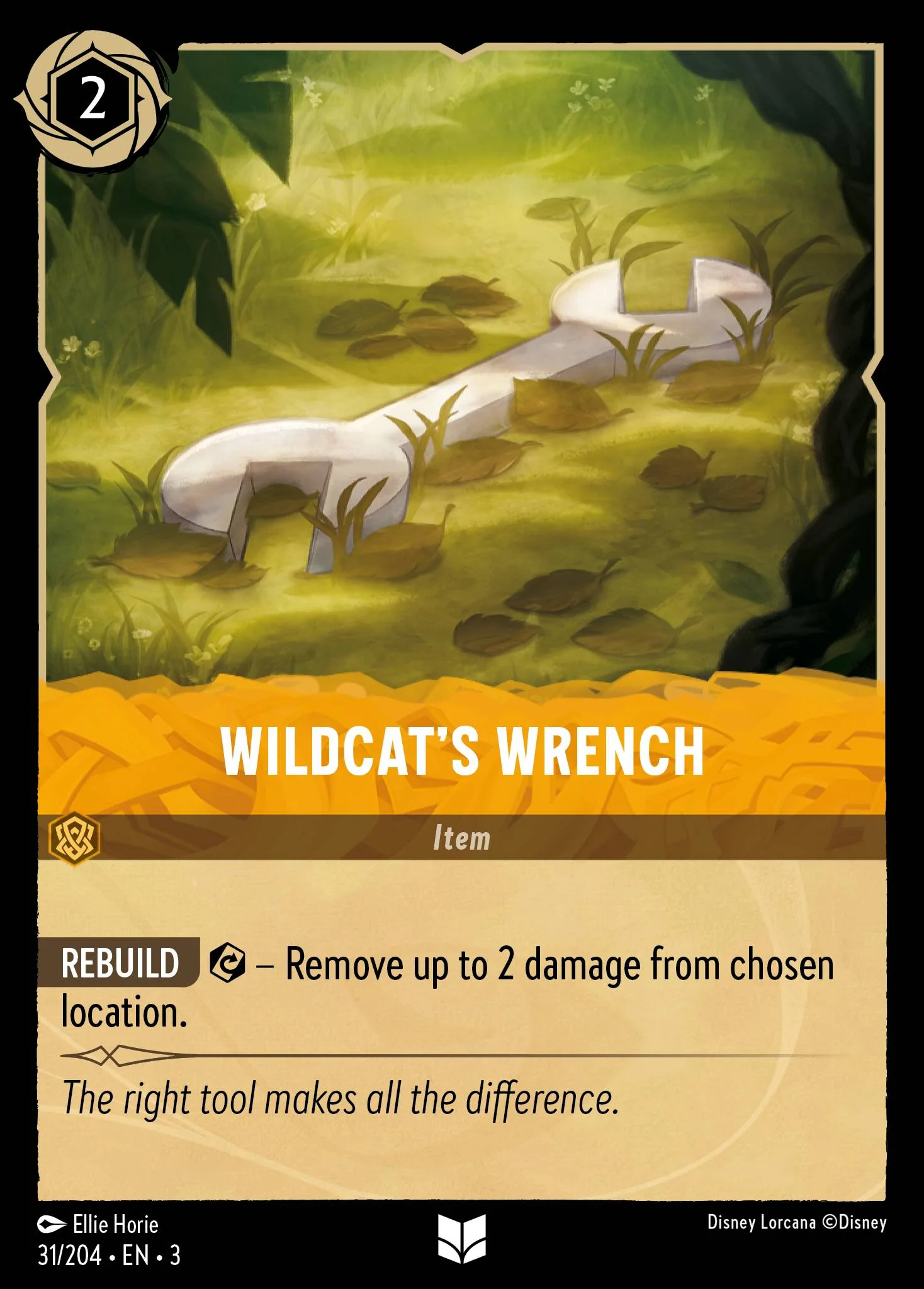 Wildcat's Wrench 31/204 from Into the Inklands