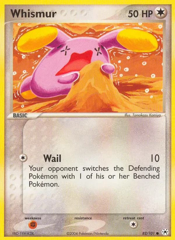 Whismur 82/101 from EX Hidden Legends