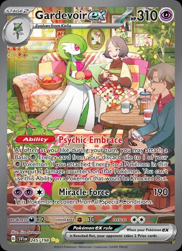Gardevoir ex 245/198 from Scarlet & Violet Base Set