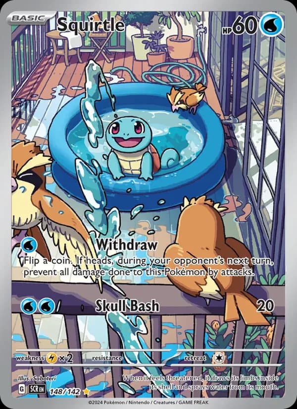 Squirtle 148/142 from Stellar Crown