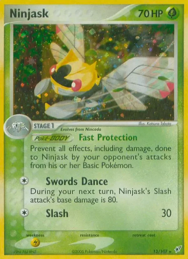 Ninjask 13/107 from EX Deoxys