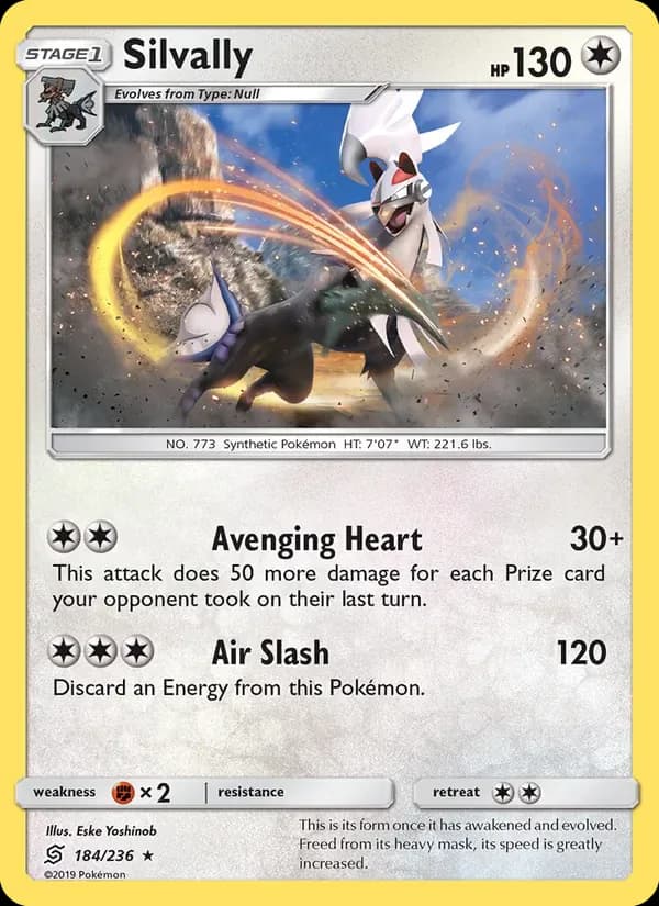 Silvally 184/236 from Unified Minds