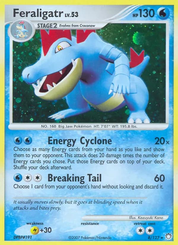 Feraligatr 8/123 from Mysterious Treasures
