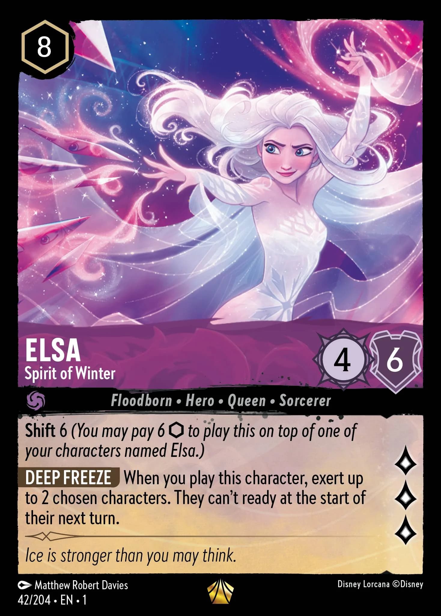 Elsa - Spirit of Winter 42/204 from The First Chapter