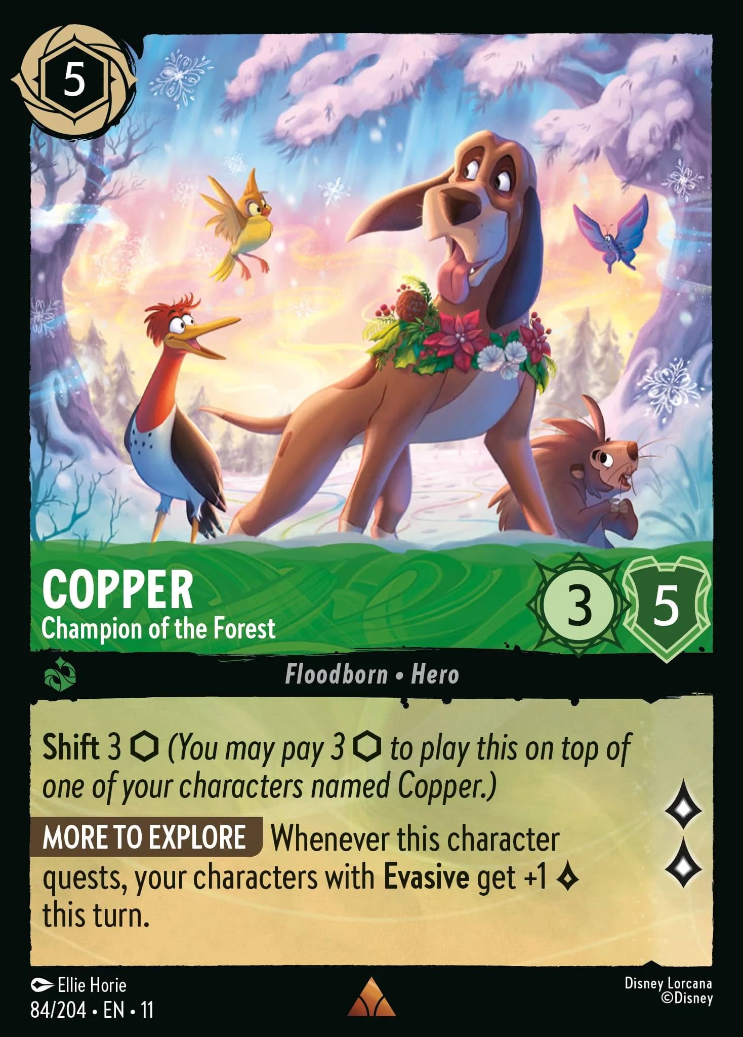 Copper - Champion of the Forest 84/204 from Winterspell