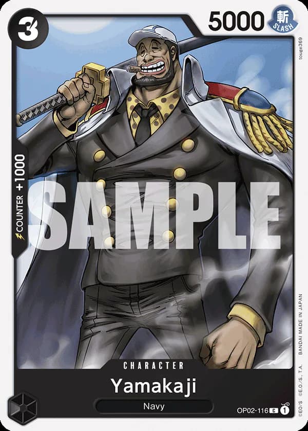Yamakaji OP02-116 Official alternate printing r1