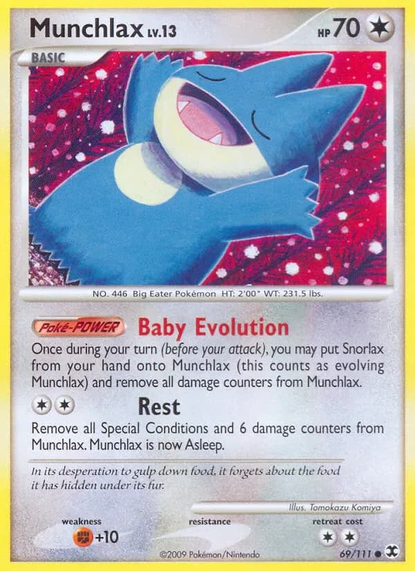 Munchlax 69/111 from Rising Rivals