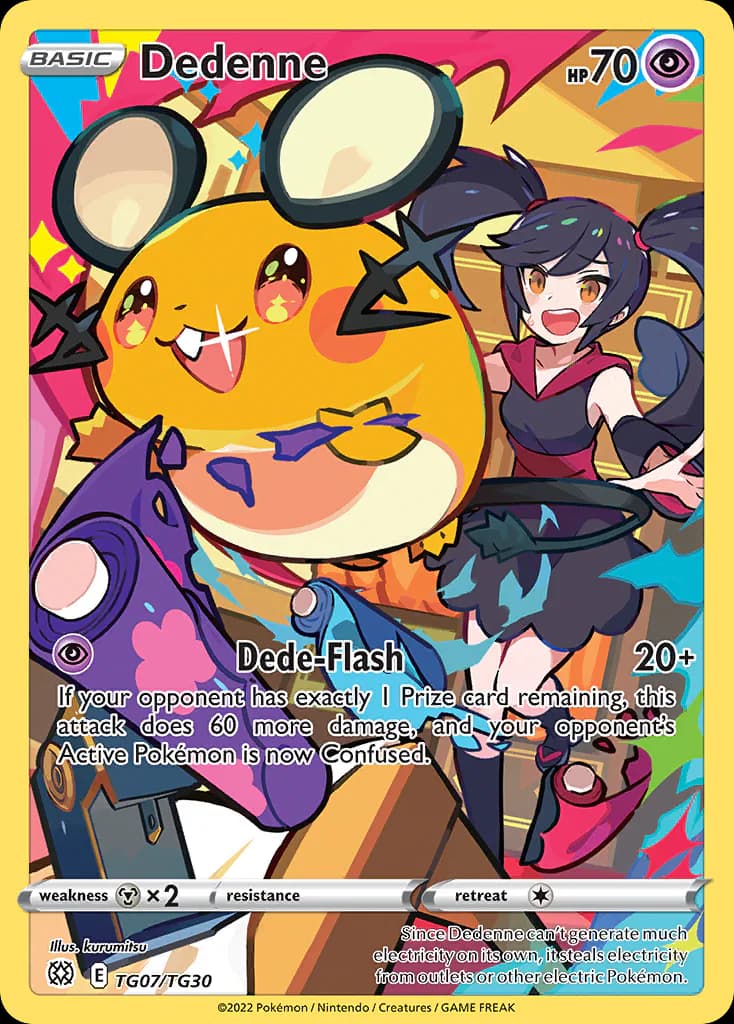 Dedenne TG07/TG30 from Brilliant Stars