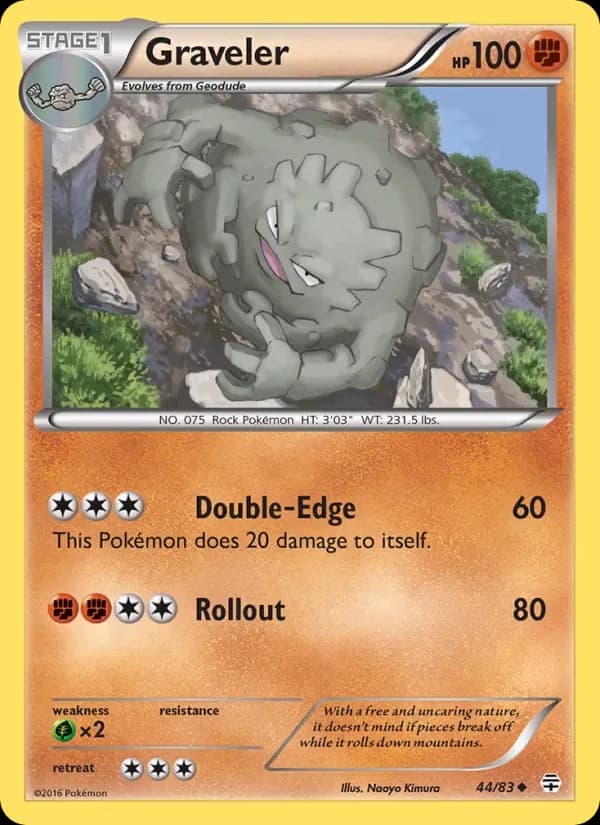 Graveler 44/83 from Generations