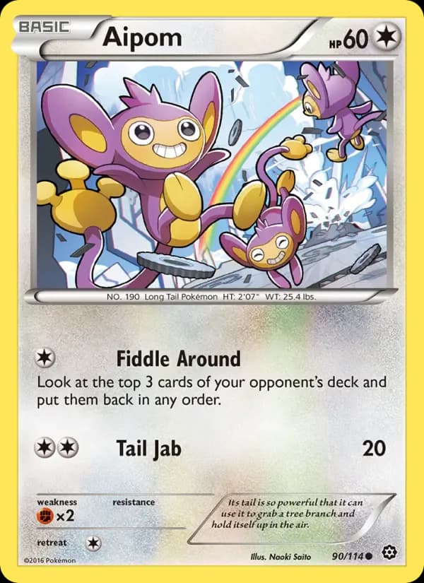 Aipom 90/114 from Steam Siege