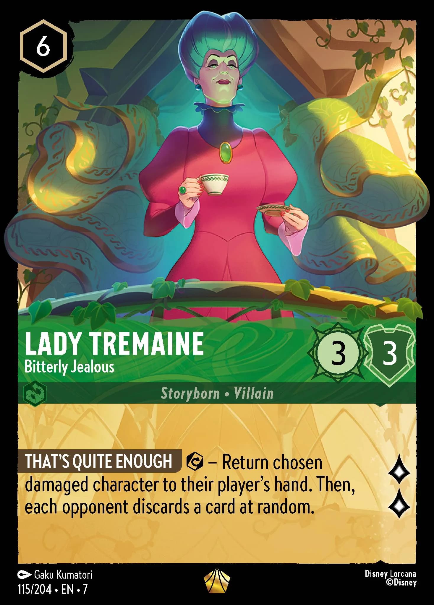 Lady Tremaine - Bitterly Jealous 115/204 from Archazia's Island