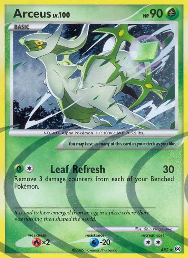 Arceus AR2/99 from Arceus