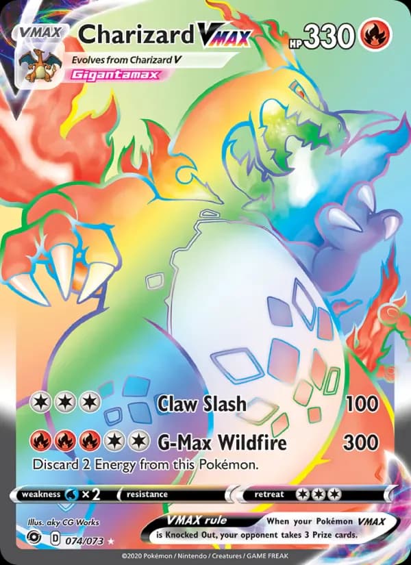 Charizard VMAX 74/73 from Champion's Path