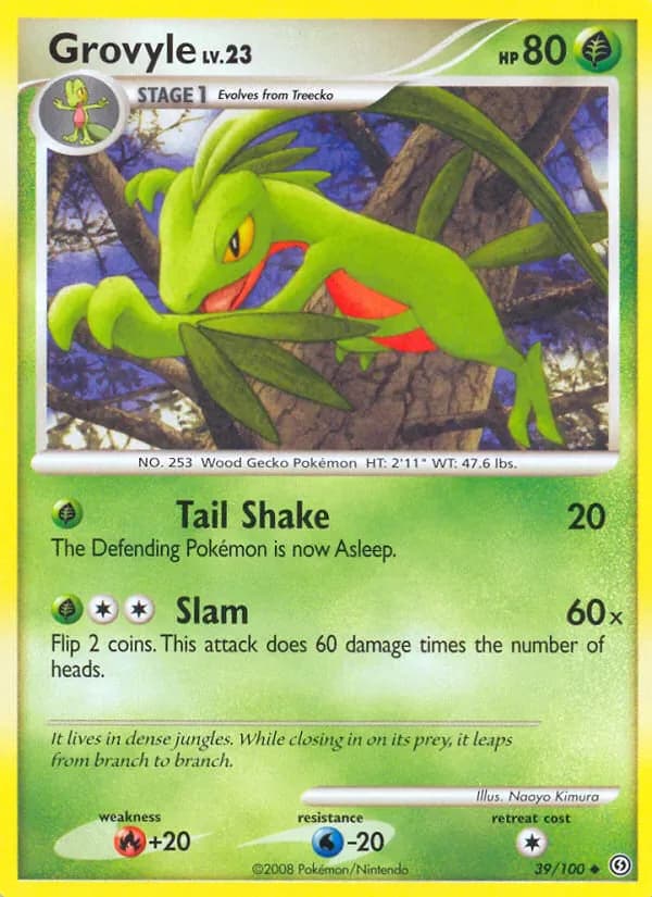 Grovyle 39/100 from Stormfront