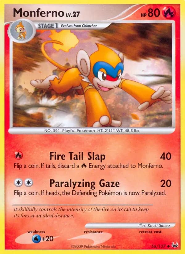 Monferno 56/127 from Platinum