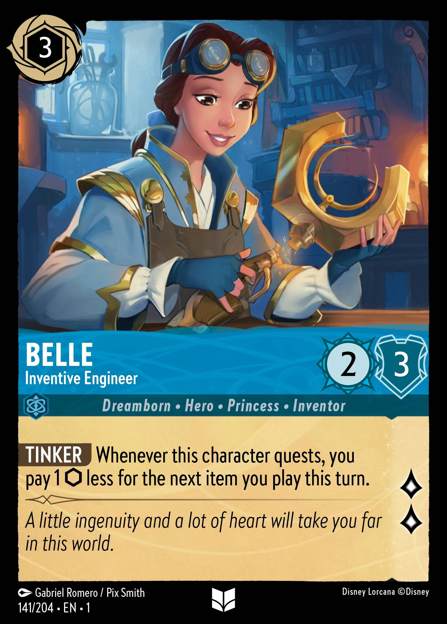 Belle - Inventive Engineer 141/204 from The First Chapter