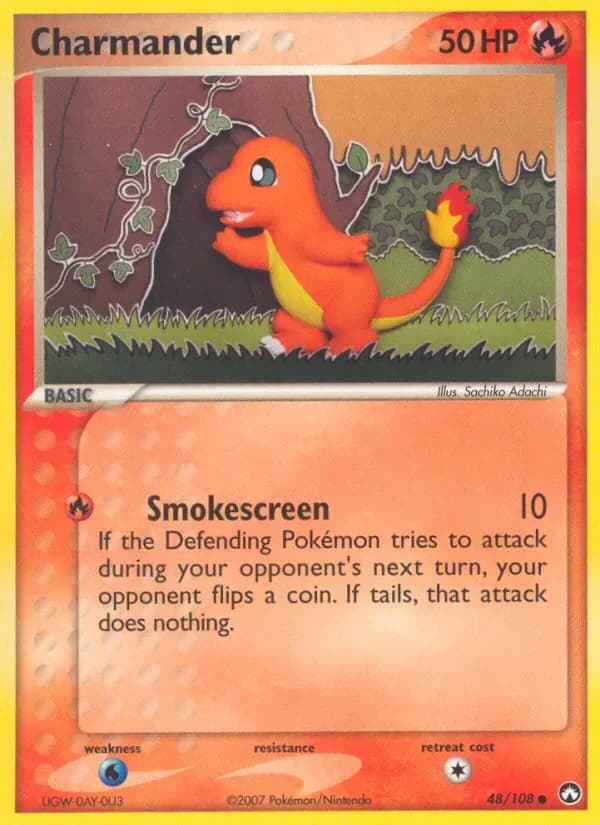 Charmander 48/108 from EX Power Keepers