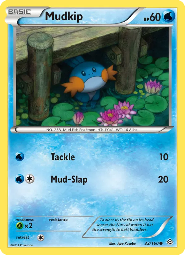 Mudkip 33/160 from Primal Clash