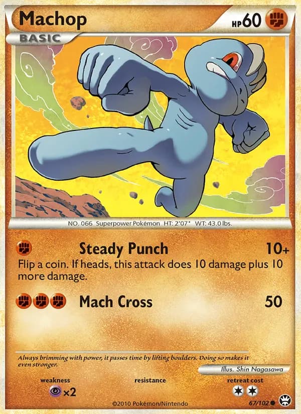 Machop 67/102 from Triumphant