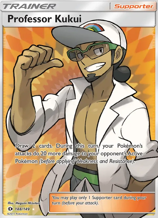 Professor Kukui 148/149 from Sun & Moon Base Set