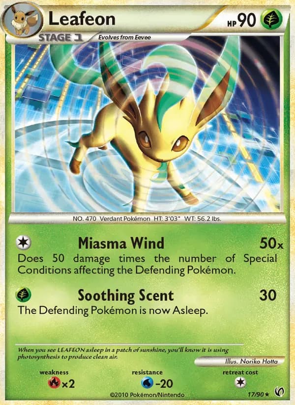 Leafeon 17/90 from Undaunted