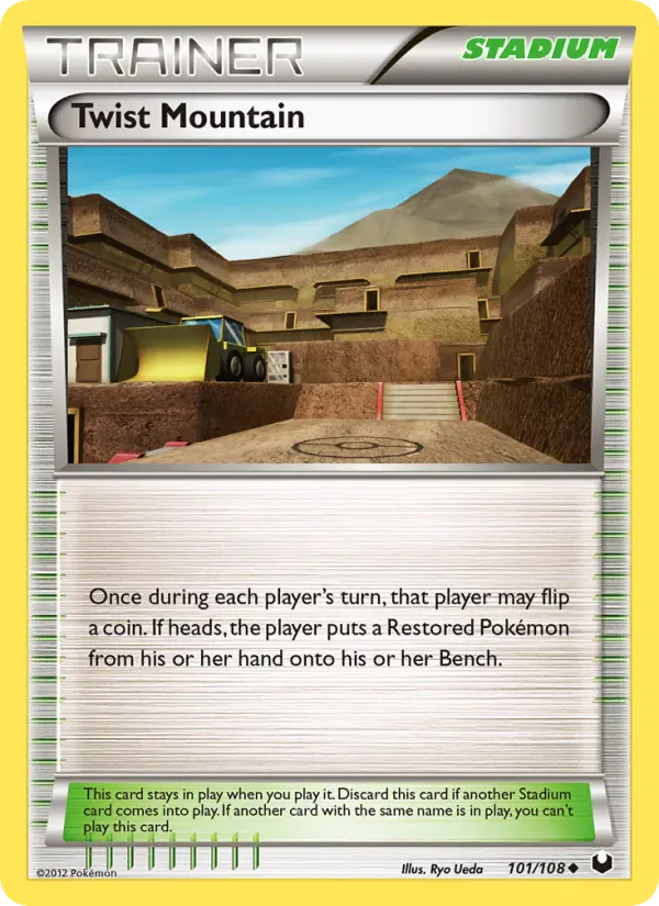 Twist Mountain 101/108 from Dark Explorers