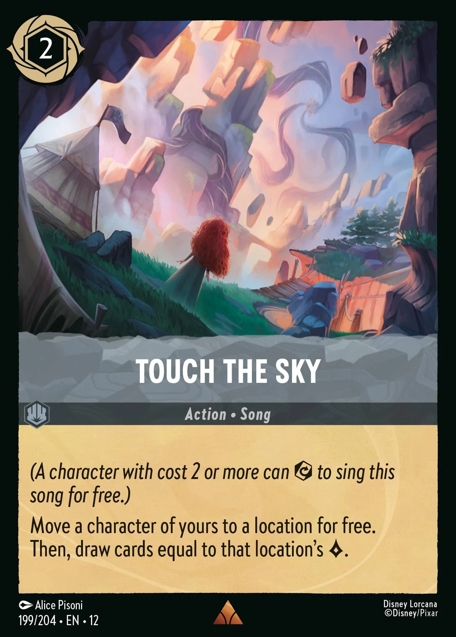 Touch the Sky 199/204 from Wilds Unknown