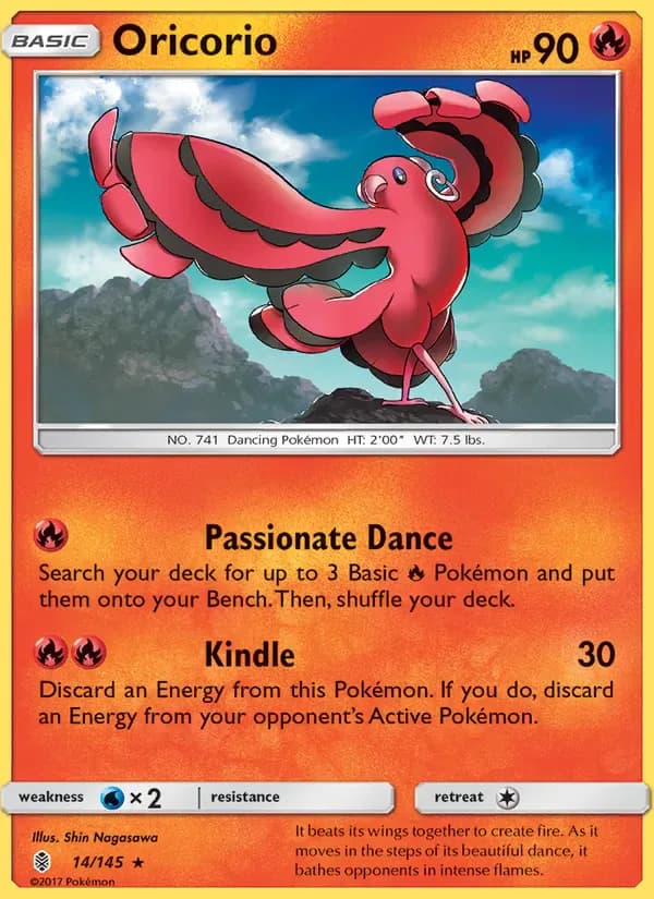 Oricorio 14/145 from Guardians Rising