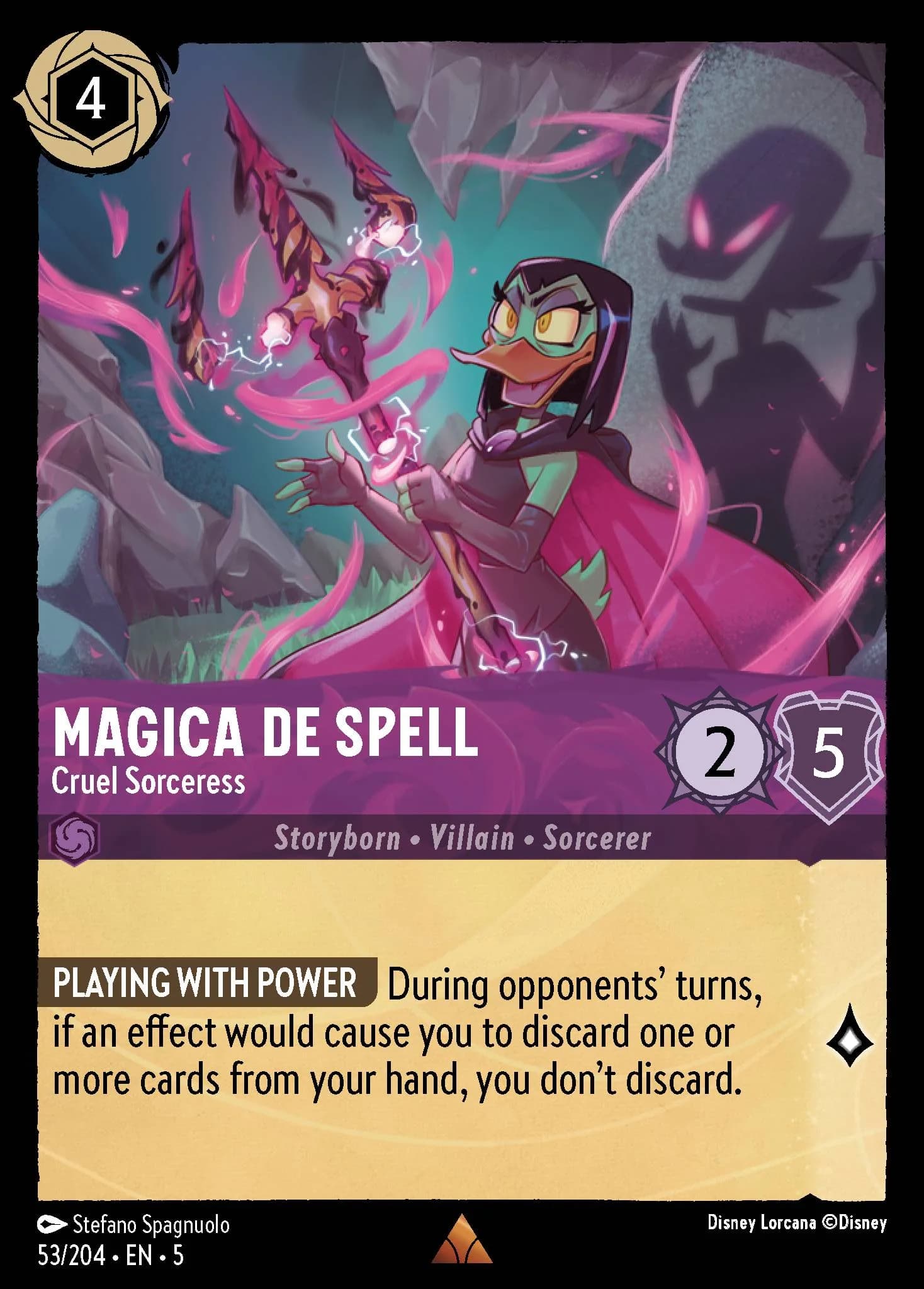 Magica De Spell - Cruel Sorceress 53/204 from Shimmering Skies