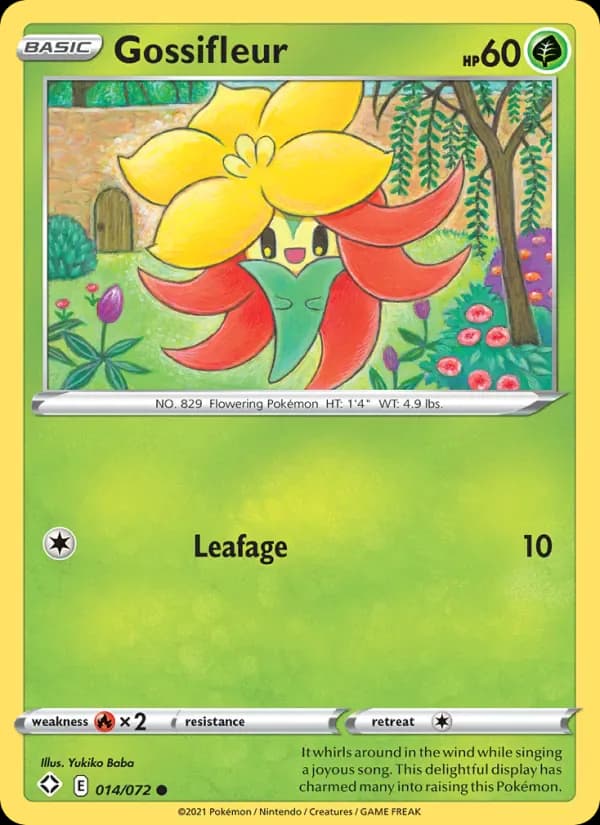 Gossifleur 14/72 from Shining Fates