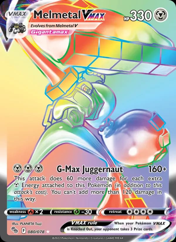Melmetal VMAX 080/78 from Pokemon GO