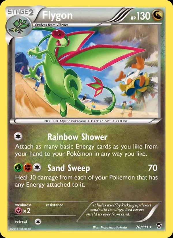 Flygon 76/111 from Furious Fists