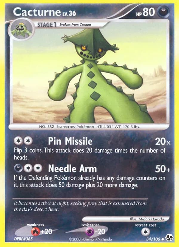 Cacturne 34/106 from Great Encounters