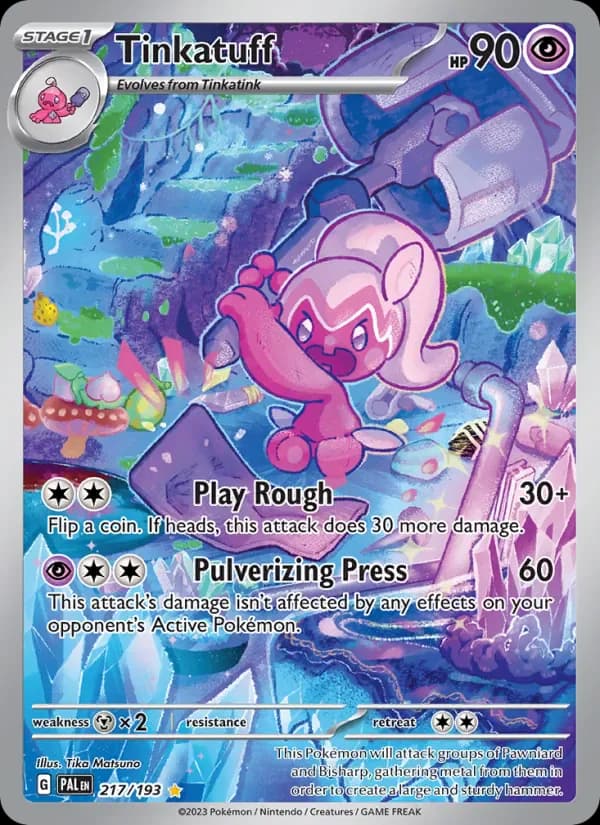 Tinkatuff 217/193 from Paldea Evolved