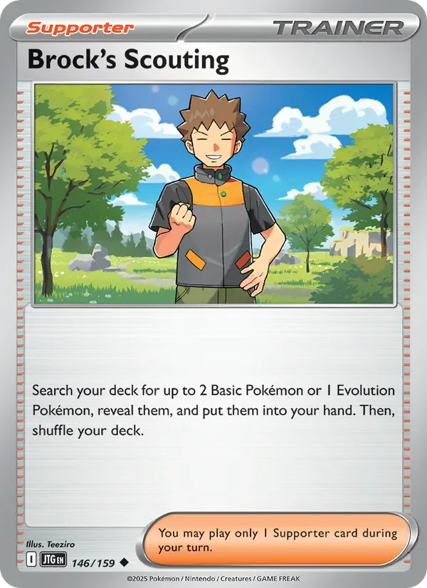 Brock's Scouting 146/159 from Journey Together