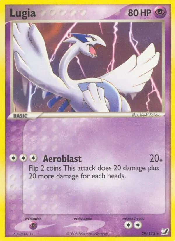 Lugia 29/115 from EX Unseen Forces