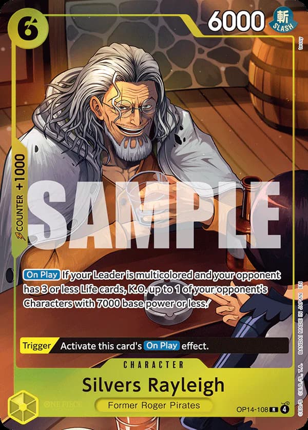Silvers Rayleigh OP14-108 Official alternate printing 1