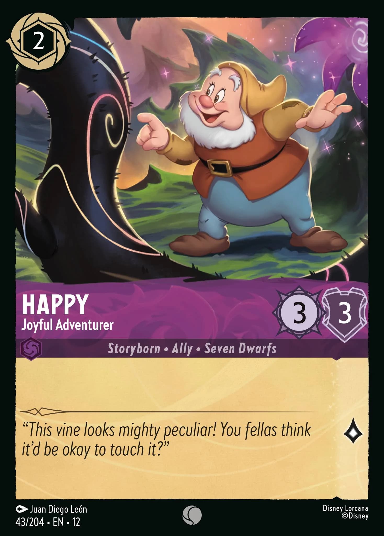 Happy - Joyful Adventurer 43/204 from Wilds Unknown
