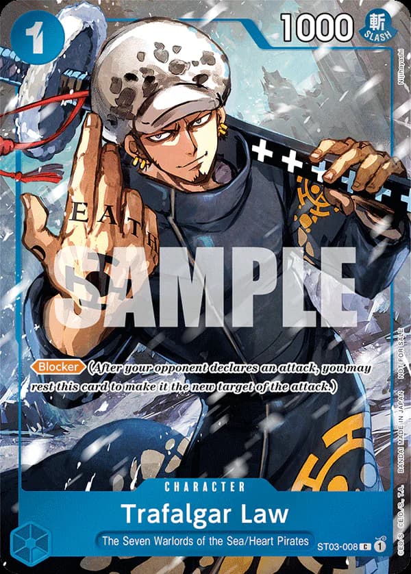 Trafalgar Law ST03-008 Official alternate printing 2