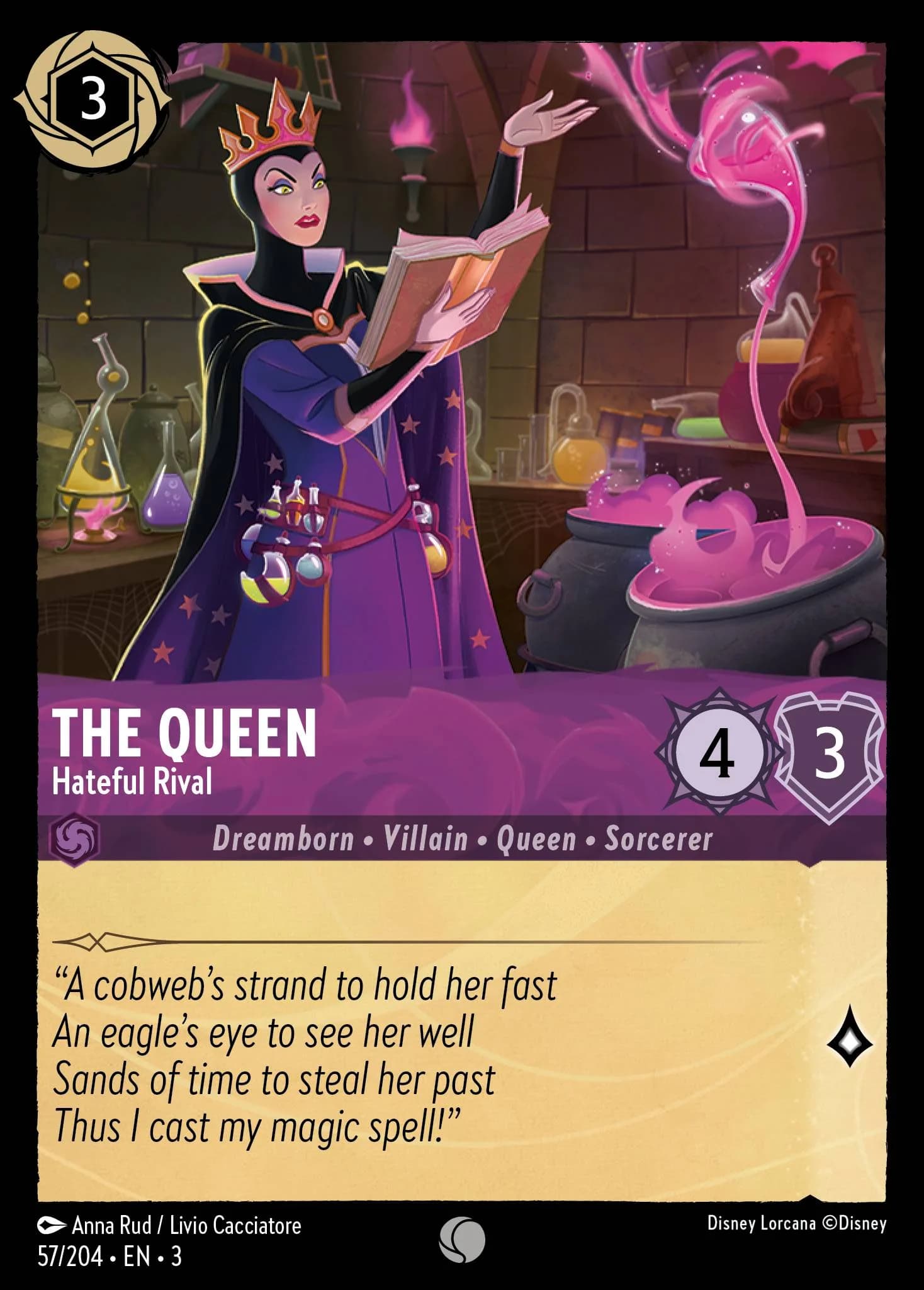The Queen - Hateful Rival 57/204 from Into the Inklands