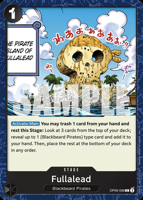 Fullalead OP09-099 Official alternate printing r1