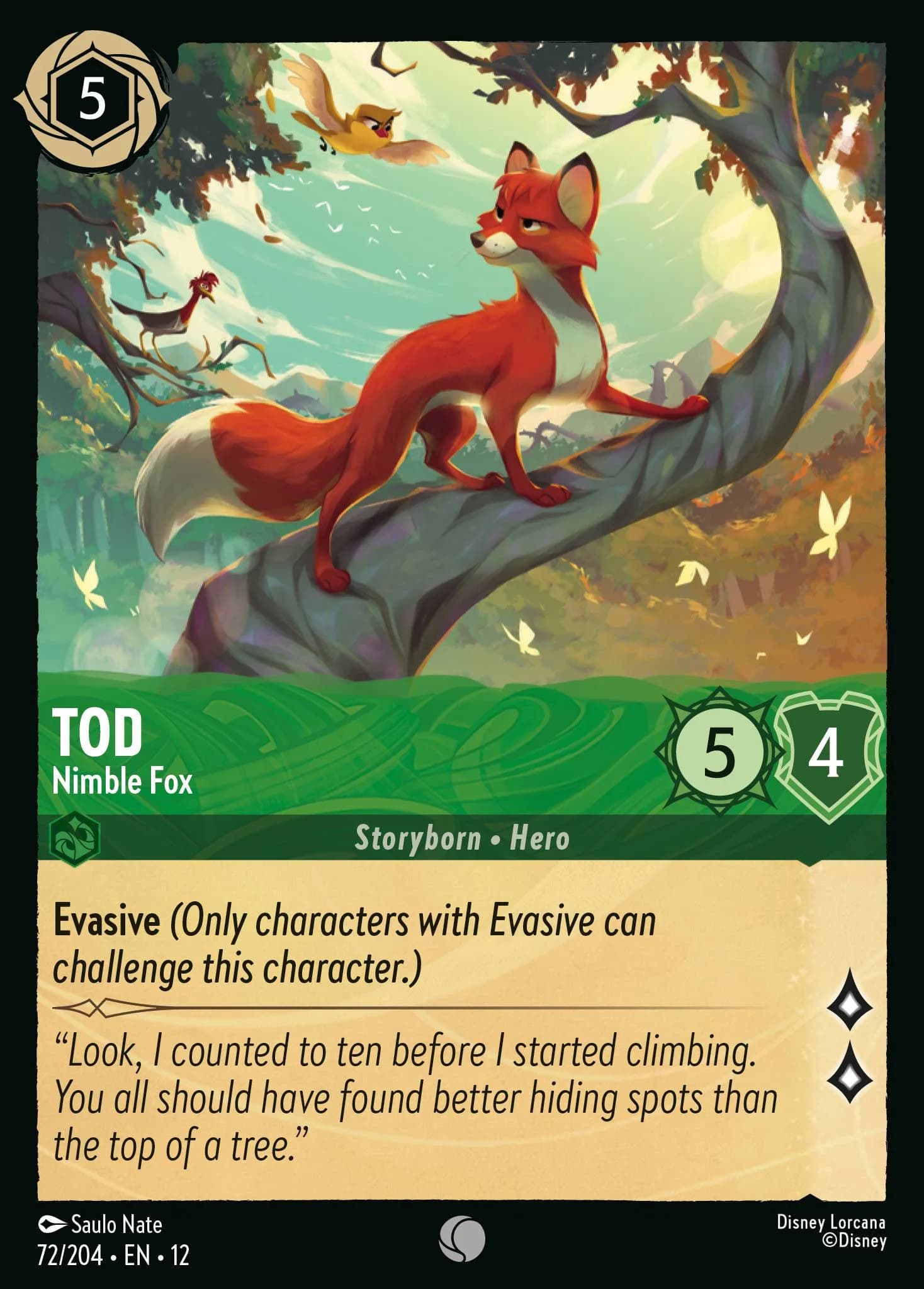 Tod - Nimble Fox 72/204 from Wilds Unknown