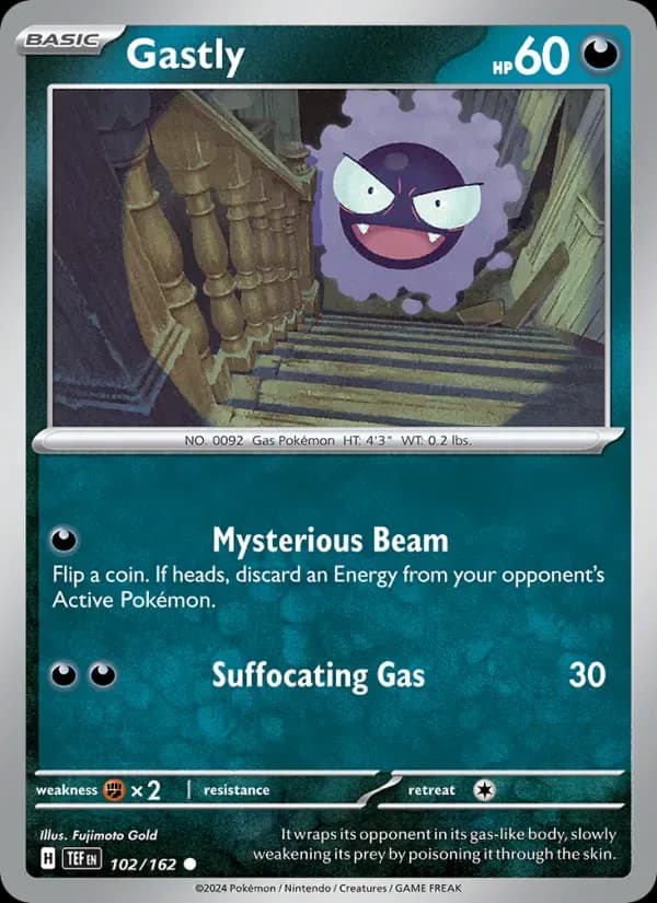 Gastly 102/162 from Temporal Forces