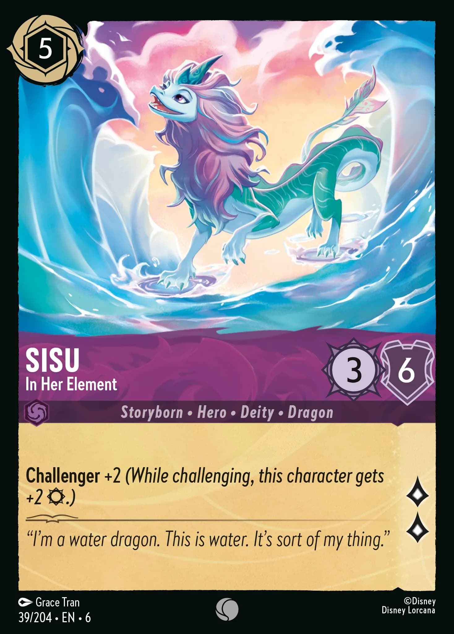 Sisu - In Her Element 39/204 from Azurite Sea