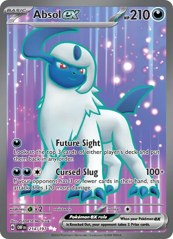 Absol ex 214/197 from Obsidian Flames