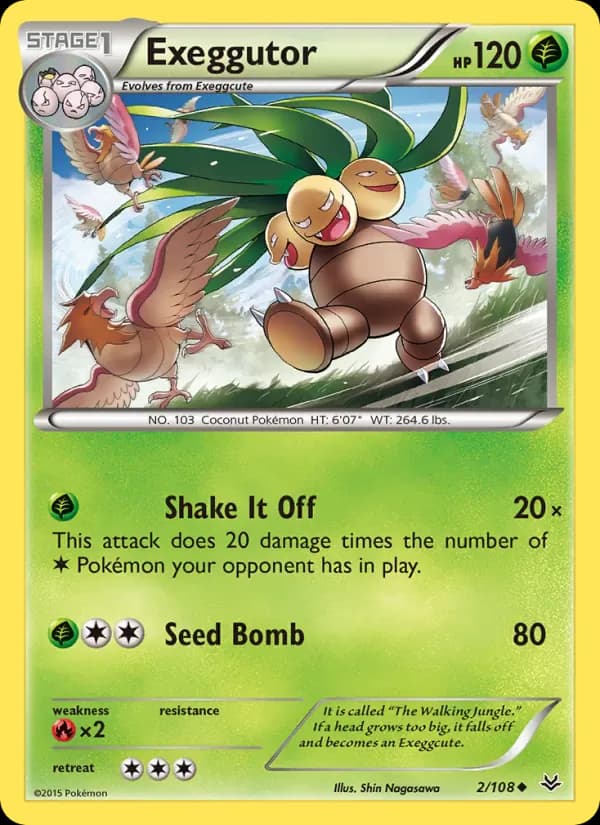 Exeggutor 2/108 from Roaring Skies